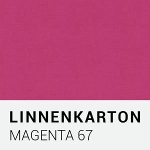 Linnenkarton - Magenta 67