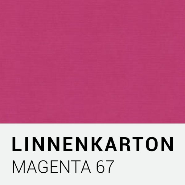 Linnenkarton - Magenta 67