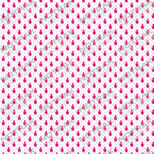 Sinterklaaspapier 02 - Roze met Sinterklaas
