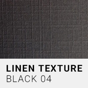 Linen texture florence - Black 04